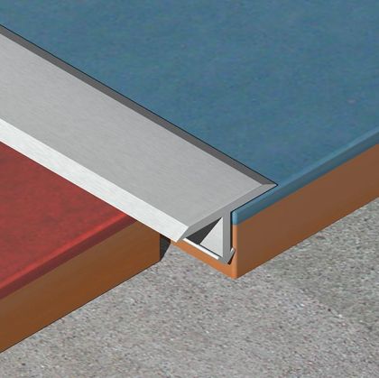 Profil T din aluminiu eloxat 1800x20x8mm