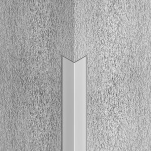 Cornier Prolux cu laturi tesite din aluminiu eloxat 2700x25x25 mm