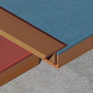 Profil T din aluminiu eloxat 2700x20x8mm